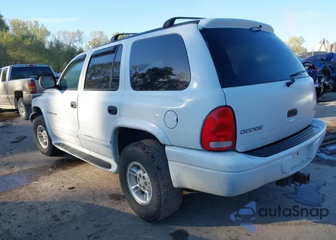 2000 Dodge Durango из США, поврежденный, VIN 1B4HS28Z7YF301141